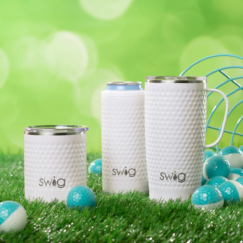 Golf Ball Skinny Can Cooler 12oz - Image 3