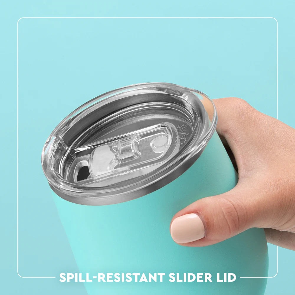 Shimmer Aquamarine Stemless Wine 12oz - Image 4