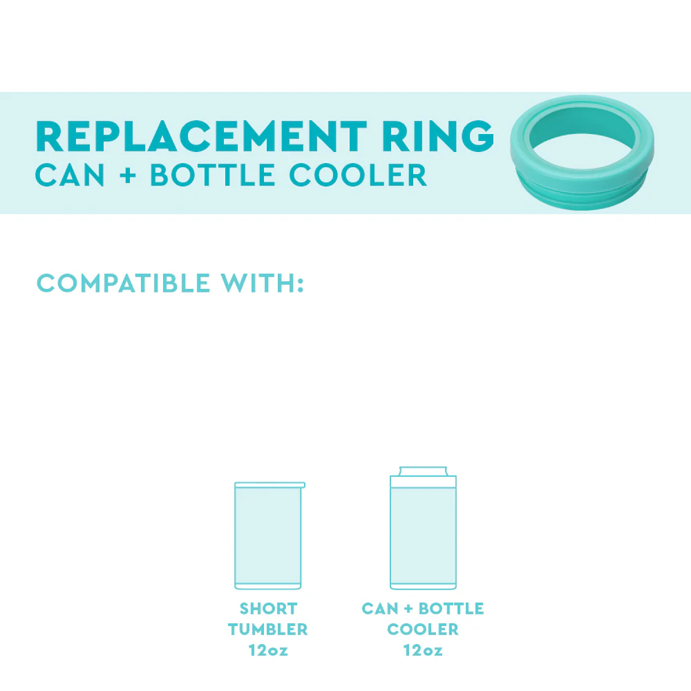 Aqua Replacement Ring 12oz Can + Bottle Cooler - Image 4