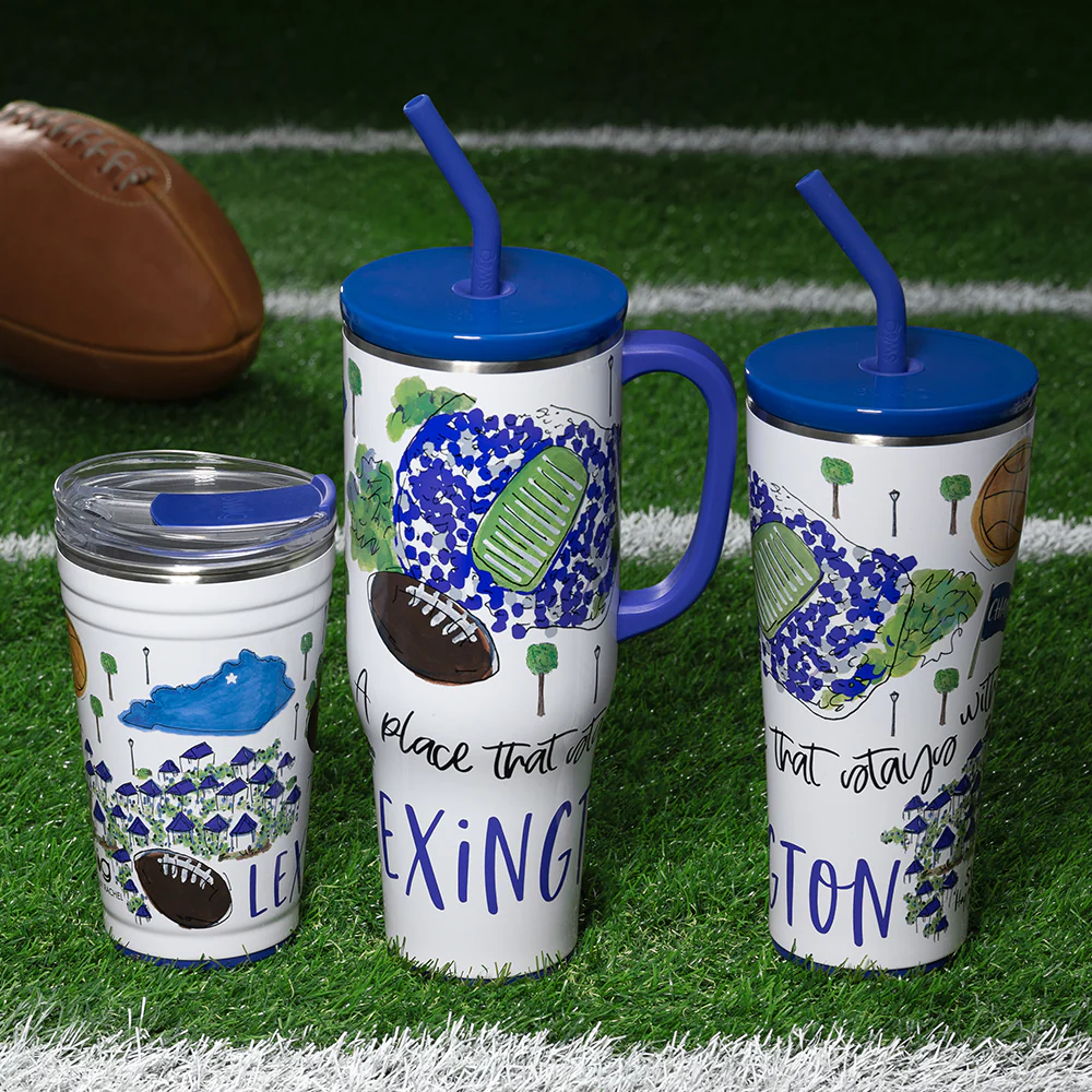 Saturdays in Lexington Straw Tumbler 32oz - Image 3